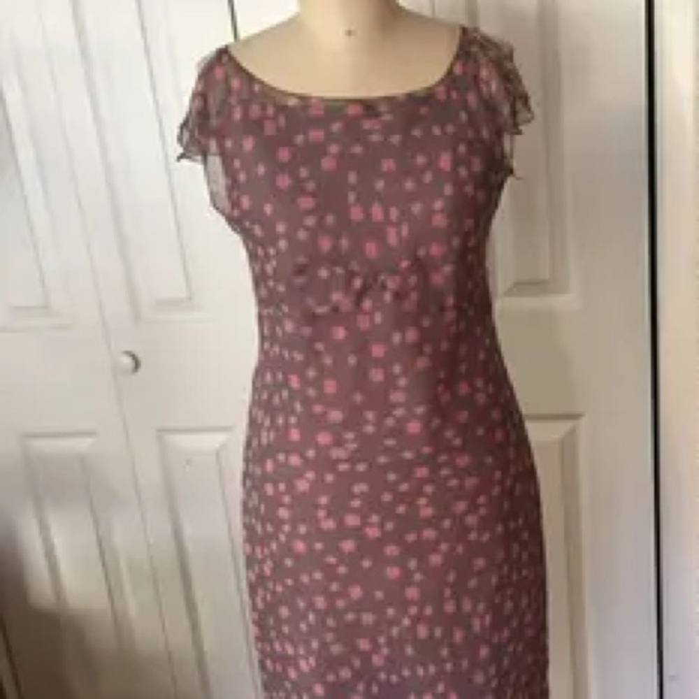 90’s Vintage Newport News Silk fairy-core dress